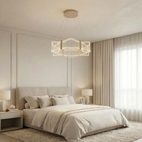Toolight Rea, ZÁVESNÁ STROPNÁ LAMPA G151-CP GOLD, OSW-04707