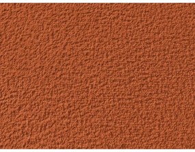 Oranžové kreslo z textílie buklé Giorgia – Bobochic Paris