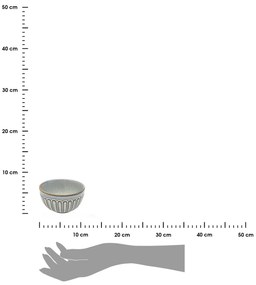 Keramická miska Grau 310 ml sivá
