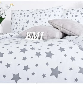 Obliečky bavlnené Noemi 140x200 + 70x90 EMI, Štandardný set jednolôžko obsahuje 1x 140x200 + 1x 70x90