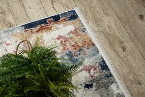 Koberec / behúň DISTIN 0144B biely / ružový / púdrový