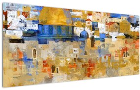 Obraz - Múr nárekov, Jeruzalem, Izrael (120x50 cm)