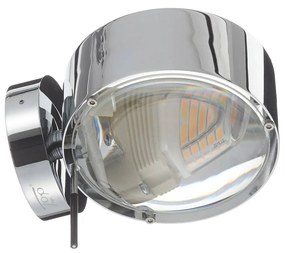 Nástenné LED svietidlo Puk Maxx Wall+, chróm