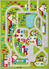 Koberec Agnella Funky Top Super Mesto S limetka
