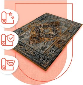 Koberec OMEGA Polonia Alhambra sivý / béžový