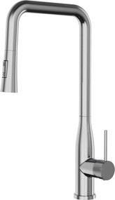 Gamma Steel Edge, vysoká drezová batéria s výsuvnou spŕškou, chrómová, GMA-BSLE-CH