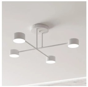EMIBIG Prisadený luster HALO 4xGX53/10W/230V biela EB0156