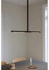 Čierne kovové LED závesné svietidlo s kovovým tienidlom Omni Ceiling – UMAGE