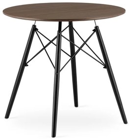 Okrúhly stôl TODI 80 cm popol