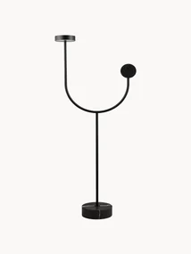 Malá stojacia LED lampa z mramoru Grasil