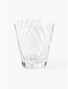 Ručne vyrobené poháre na vodu Carson, 4 ks