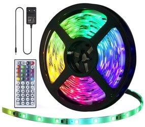 Aigostar - LED RGB Stmievateľný vonkajší pásik 5m LED/24W/12/230V IP65 + DO