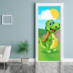 Fototapeta na dvere - Dinosaurus (95x205cm)