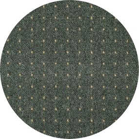 AKCIA: 80x80 (průměr) kruh cm Kusový koberec Udinese zelený kruh, zelená, chodba / predsieň, Condor Carpets