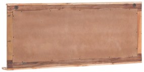 furniture-nabytek.cz - Masívne zrkadlo Blue Lagoon z mangového dreva, lakované, farebné – 150×65 cm