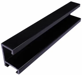 DANTIK rám na obraz 40x50 | ALU Černá Florentinská (Plexi Čiré)