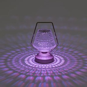 Aigostar- LED RGB Stmievateľná nabíjacia stolná lampa LED/1W/5V 1800mAh 20 cm + DO