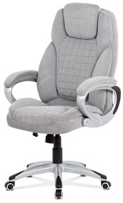 BONTEC Kancelárske kreslo, hojdací mechanizmus, sivá, KA-G196 GREY2 Farba: Strieborná