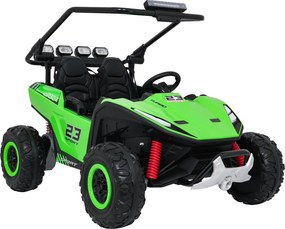 Ramiz Elektrická bugina TURBO 23 pre deti zelená