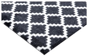 Čierno-biela rohožka Zala Living Elegance, 50 × 70 cm