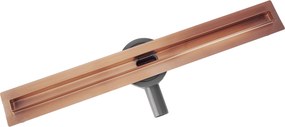 Odtokový žľab REA Neox Slim Pro 70, meď kartáčovaná