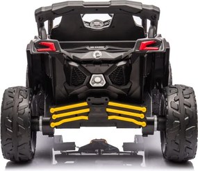 LEAN CARS Dobíjací kočík Can-am DK-CA003 Žltý