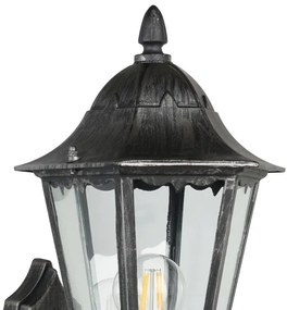 Eglo 93458 - Vonkajšie nástenné svietidlo s čidlom navedie 1xE27/60W/230V