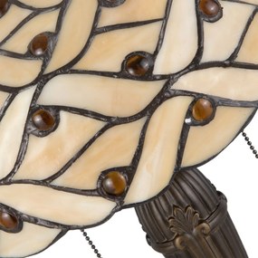 Stolná lampa Tiffany Joana - 30*51 cm 2x E27/40W