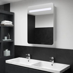 LED kúpeľňová zrkadlová skrinka 60x11x80 cm