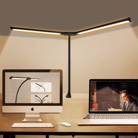 Stolná LED lampa BRILIA, svorka