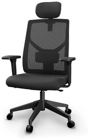 Liftor Focus ergonomická kancelárska stolička, čierna
