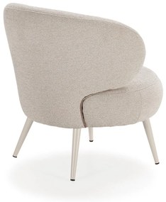 Béžové kreslo Liva – MOME