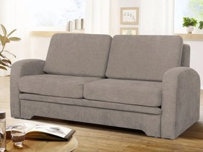 Pohovka s rozkladom Impuls, béžová taupe látka