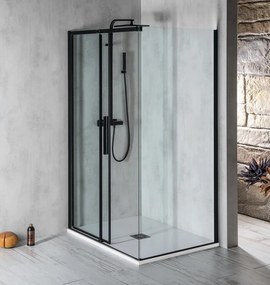 Polysan Polysan, ALTIS LINE BLACK obdĺžniková sprchová zástena 1100x800 mm, L/P varianta, AL3912BAL5912B
