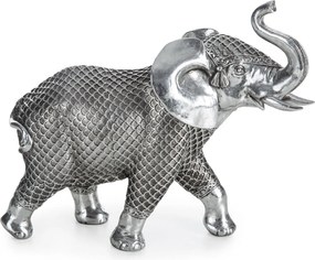 DEKORAČNÁ SOŠKA EVAN 13X30X25 CM SIVÁ