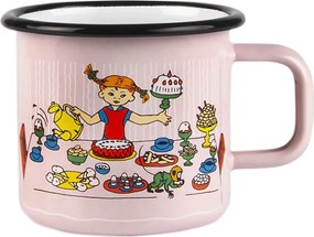 Hrnček Muurla Pippi Dlhá pančucha Pippi má narodeniny 370 ml