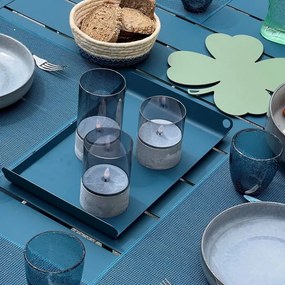 Brilliant - SADA 3x LED sviečok BOUGIE LED/2xAA IP44 sivá/dymová