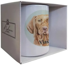 Bohemia Gifts Keramický hrnček - Vizsla, 350 ml