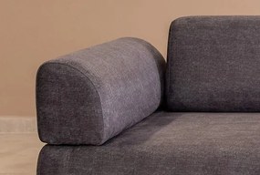 Nekonečno elegantná trojmiestna pohovka - Antracit