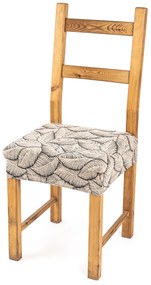 4Home Napínací poťah na sedák na stoličku Comfort Plus Nature, 40 - 50 cm, sada 2 ks