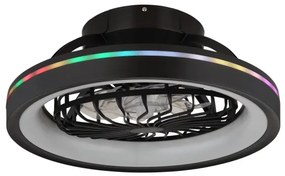 Globo 03665 - LED RGB Stmievateľný stropný ventilátor DEANNE LED/40W/230V + DO