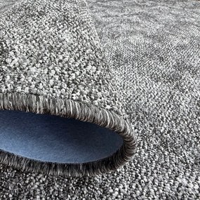 Vopi, Metrážny koberec Madrid šedý - neúčtujeme odrezky z rolky, na mieru, šíře 1,33m,1m,2m,3m,4m,na mieru, neúčtujeme odrezky, šedá, filc, chodba / predsieň