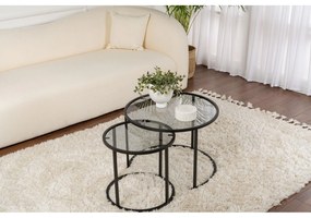 Konferenčný stôl Aurum - 60, 42 - Black, Grey