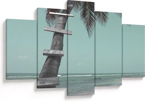 Obraz - Palma v Karibiku (150x105 cm)