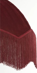 Vínové závesné svietidlo s textilným tienidlom ø 50 cm Malacia – Light &amp; Living