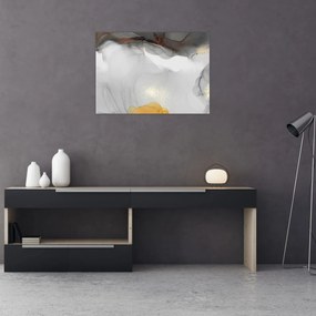 Sklenený obraz - Atramentové umenie II. (70x50 cm)