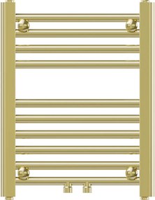 Mexen Mars, vykurovacie teleso 500x400 mm, 140 W, zlatá lesklá, W110-0500-400-00-50