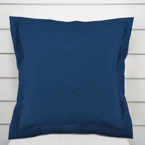 Biante Dekoračná obliečka na vankúš s lemom BKU-117 Námornícka modrá 30 x 50 cm