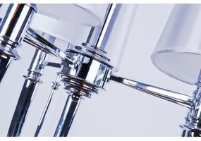 Azzardo AZ1389 - Luster na reťazi DIABLO 12xE14/11W/230V biela