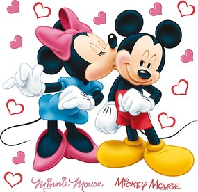 Detská samolepka DISNEY MICKEY &amp; MINNIE 30x30 cm